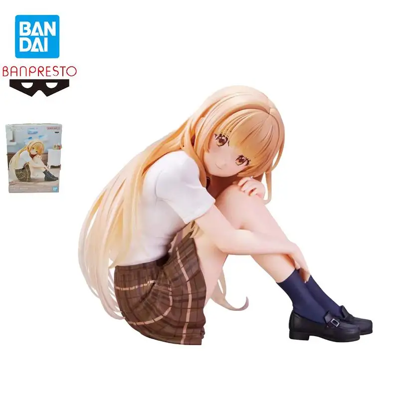 

Bandai Banpresto The Angel Next Door Spoils Me Rotten Shiina Mahiru Anime Action Figures Model Original Ornaments Gift 12Cm