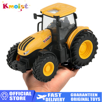 1/24 Big Inertia Tractor Car Model Set Farm Toys for Boys Children Farming Simulator Sliding Car Engineering Vehicle Truck Gifts