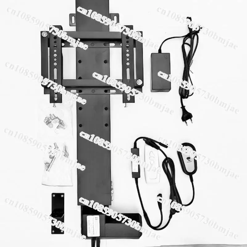 110-240V TV lift TV stand TV mount 700mm stroke with remote control and controller and mounting bracket parts