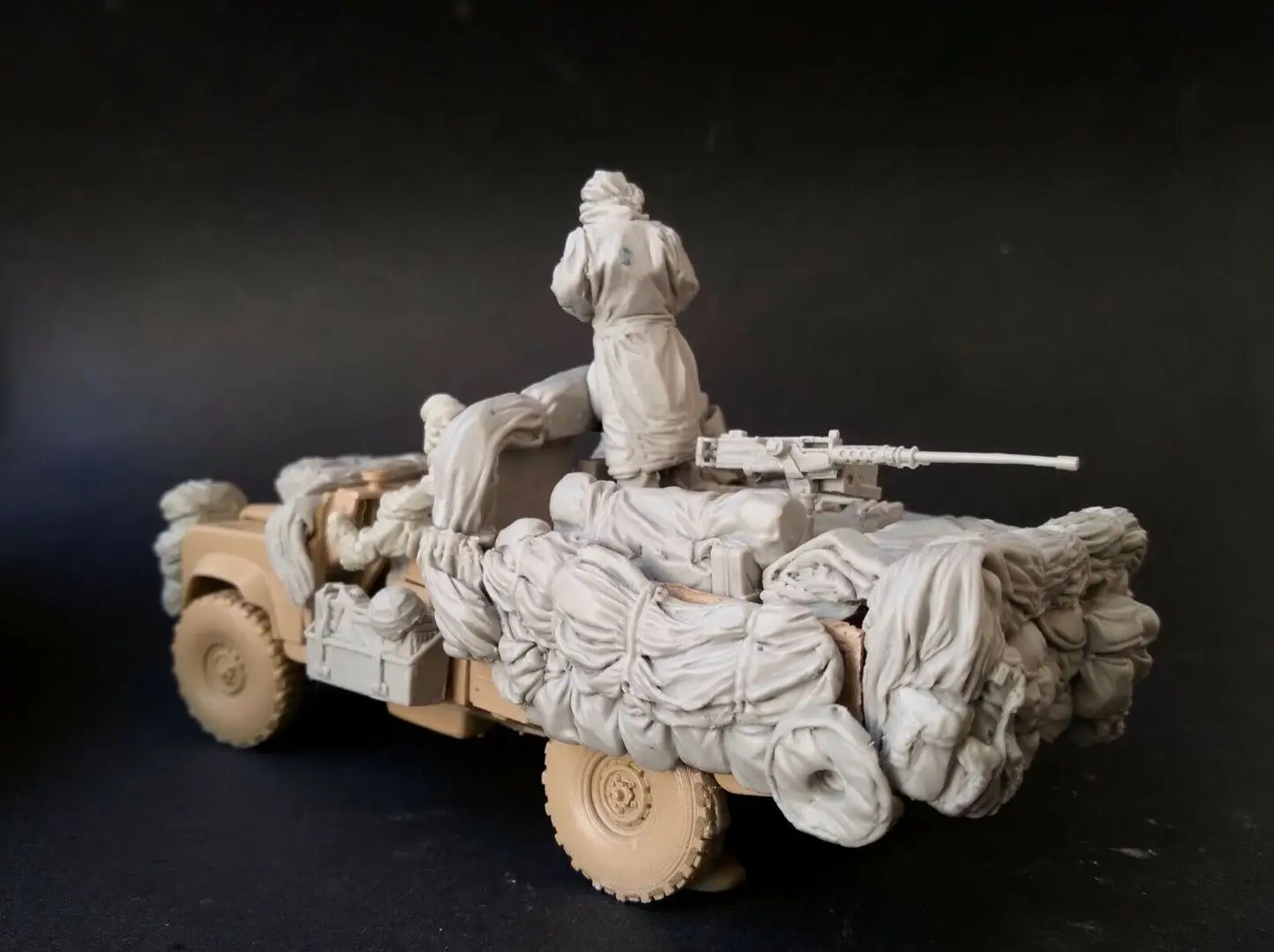 1/35 Resin Model Figure GK, Unassembled and unpainted kit