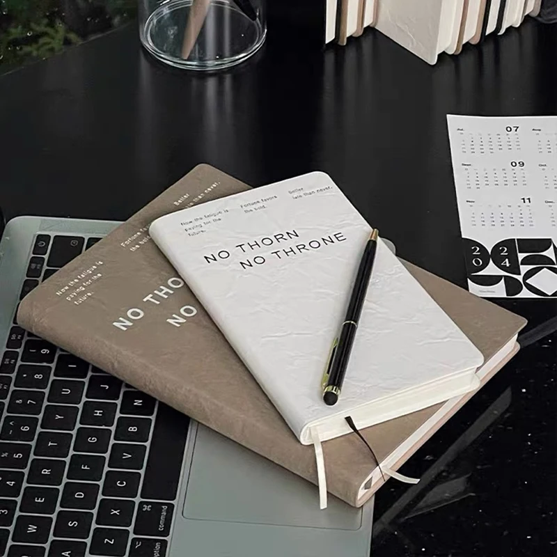 Creative Portable Agenda Pocket Notepad line blank grid Diary Weekly Planner A5 A6 Journal business Office School Stationery