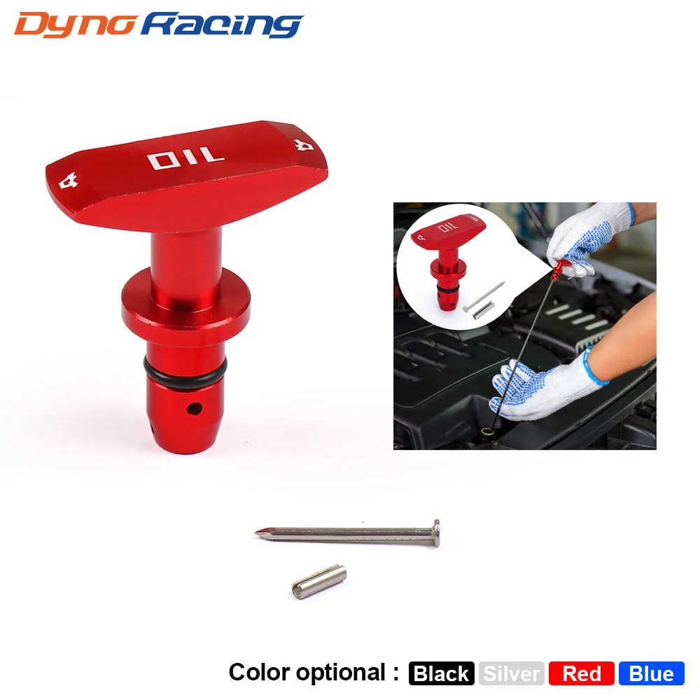 Car Oil Dipstick Pull Handle Engine Oil Pullhandle Aluminum Billet Auto for TESLA MODEL 3 MODEL X S