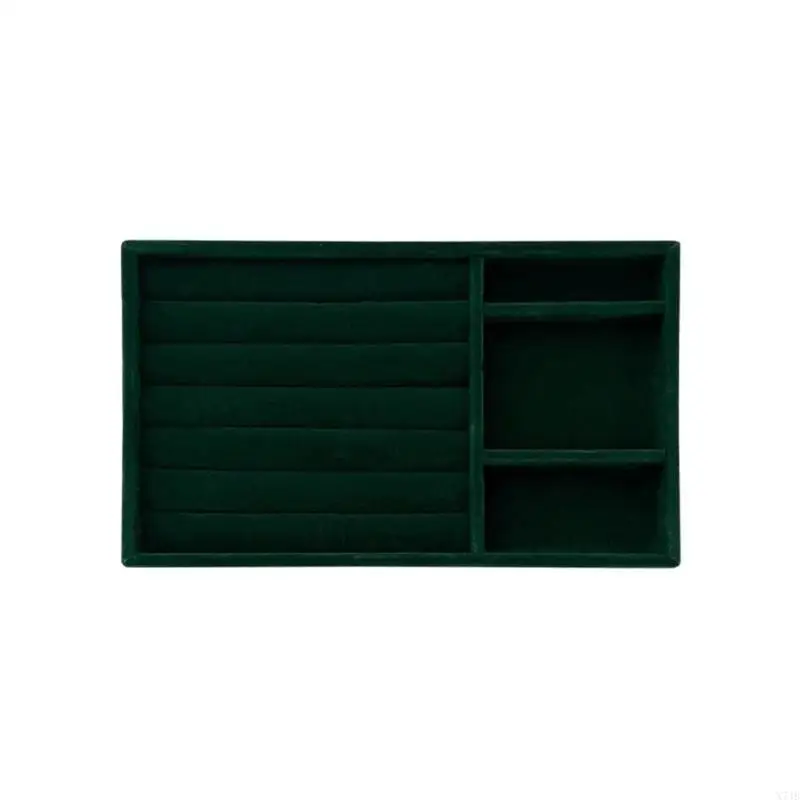  Sturdy Lint Jewelry Holder for Rings and Earring Storage in Drawers Display