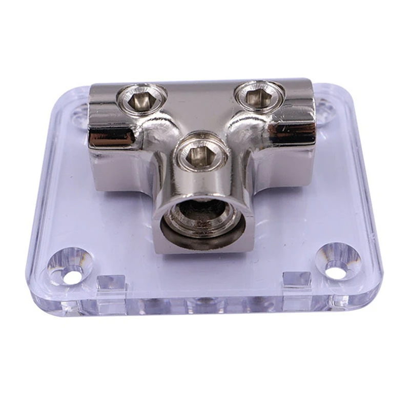 1 In 2 Out Way Power Ground Distributor Blocks Power Distribution Block For Car Audio Amplifier Systems