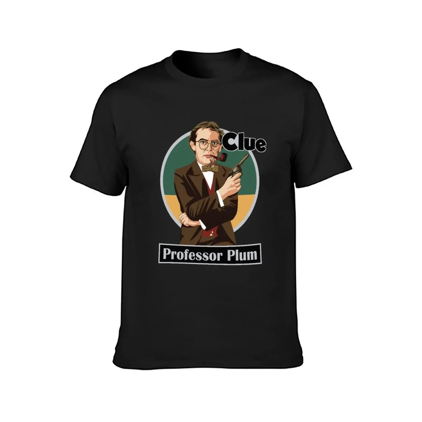 CLUE Professor Plum T-Shirt heavyweights vintage t shirts customs tee shirts for men