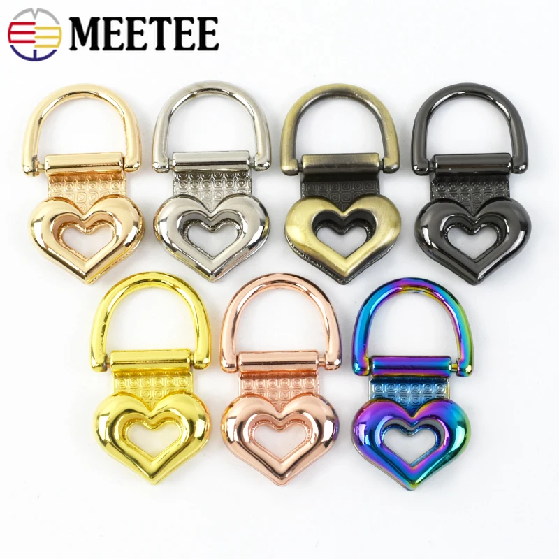 2/5/10Pcs 19mm Metal Bag Buckle for Strap Side Clip Clasp Belt Dog Collar O D Ring Hanger Hook DIY Handbag Connector Accessories