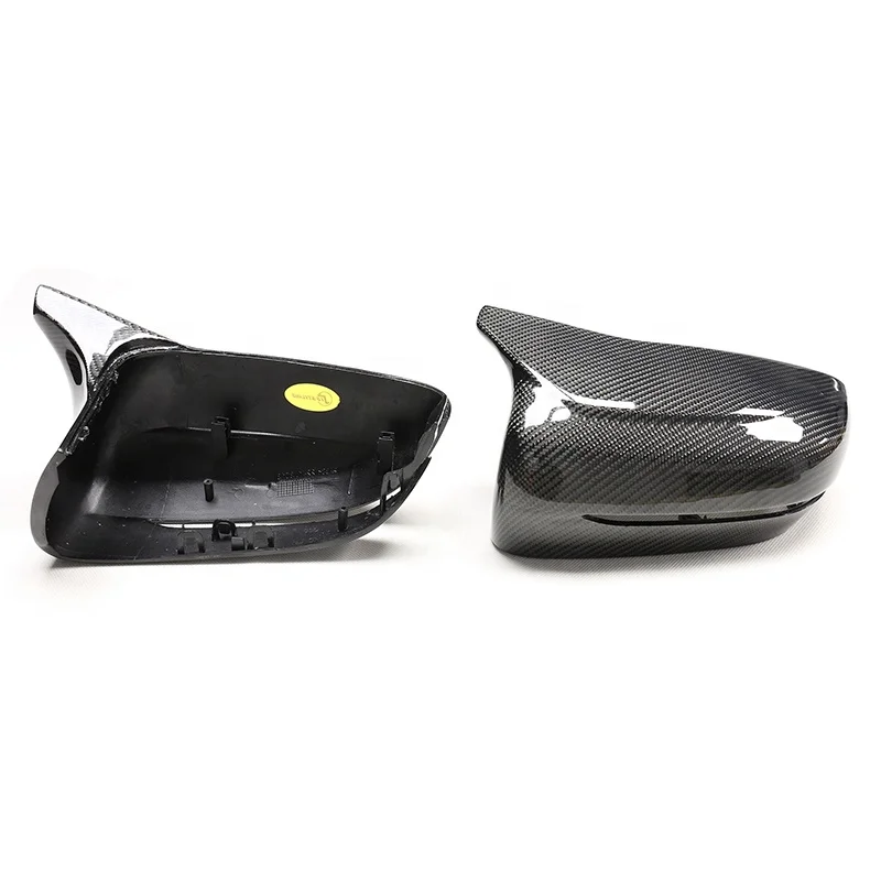 Carbon Fiber Mirror cover 3 Series OEM/ODM For BMW F30 F35 320 330 M3 Horn style bodikits Rearview Mirror Shell Replacement