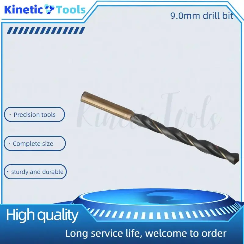 

9mm Professional HSS Twist Drill Bit (1pc) – Perfect for Hardened Steel, Cast Iron & Stainless Steel Drilling