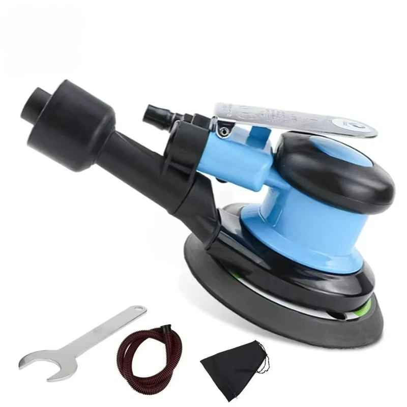 A11 Pneumatic Grinder, Vacuum Sandpaper Machine, 5-inch Sanding Machine, Car Waxing and Polishing Vacuum rust Removal Tool
