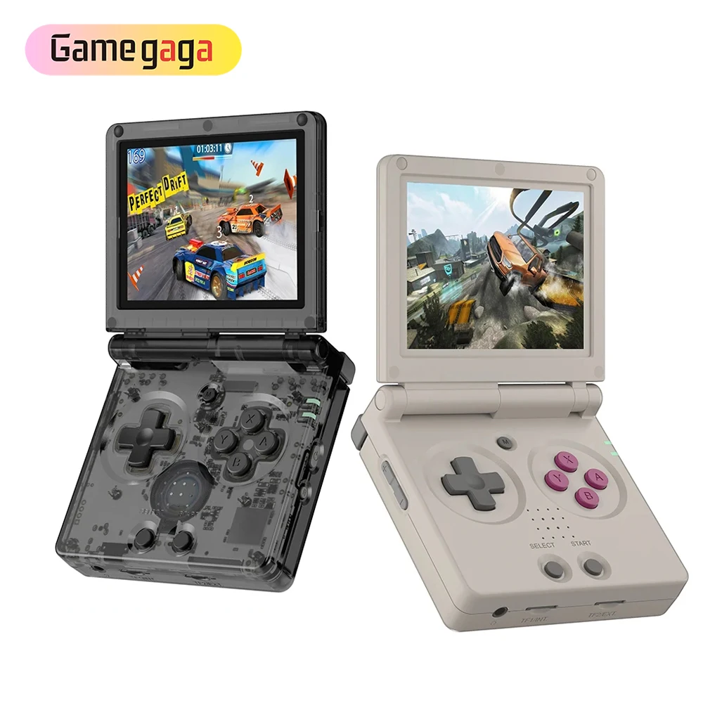 RG35XXSP Flip Handheld Game Console 64gb 5000 Gaming Portable 3.5-inch IPS Screen RG35XX