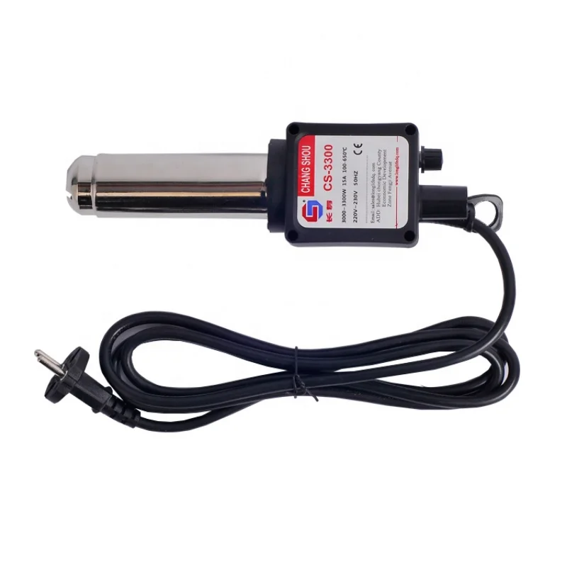 CHANG SHOU 3300W adjustable temp heat gun ceramic heating core industrial heaters plastic welding torch