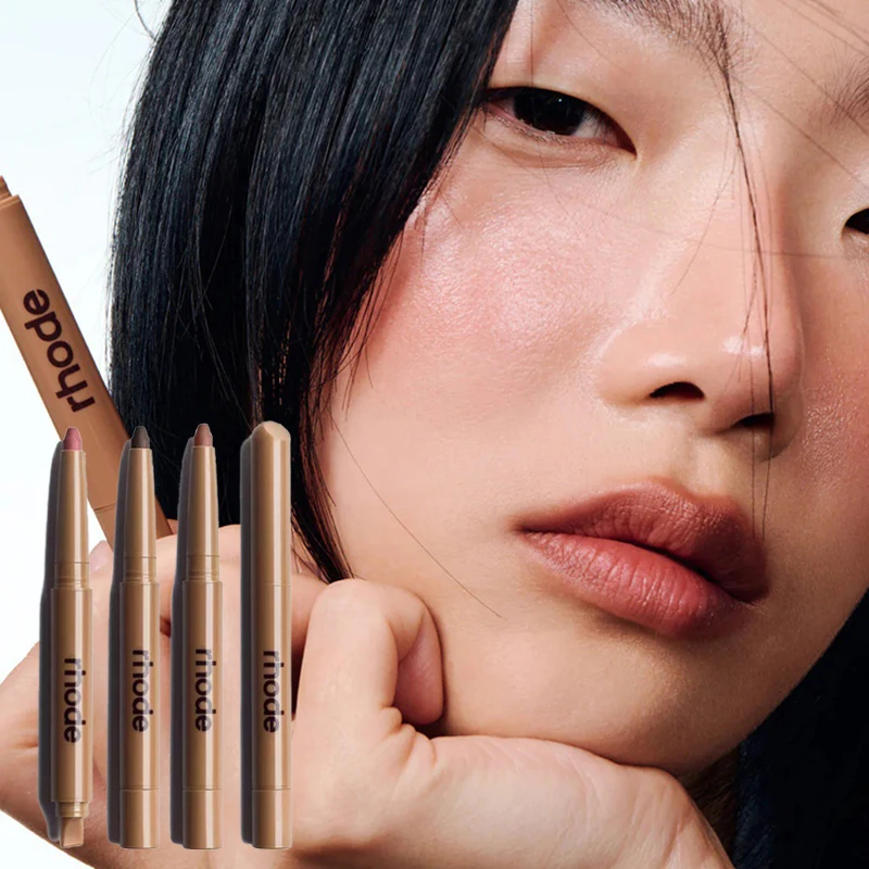 Rhode Lip Shape Pen Skin Peptide Lip Liner Long Lasting Lip Tint Pencil Pen Lipstick Powder Blusher Gloss Rouge Lipliner Makeup