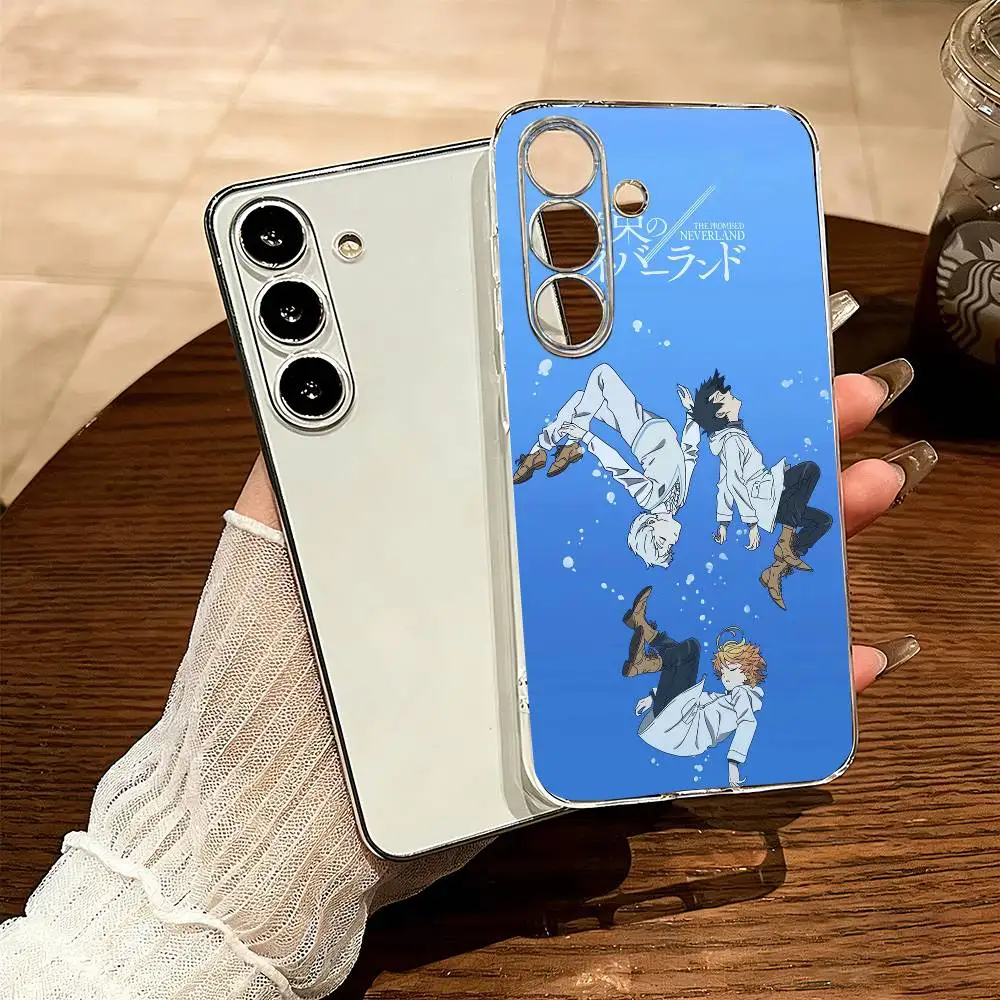 

The P-Promised Neverland-dd Phone Case Transparent Silicone Soft For SamsungA10,12,20,21S,30,31,40,50,51,52,70,71