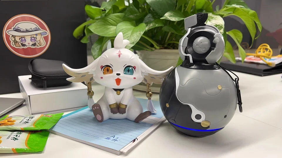 Originale Abby Modello Zucca tazza d'acqua Distintivo Onde Wuthering Figura Kurogame Genuino Cosplay Anime Costume Figura Ornamento Regali