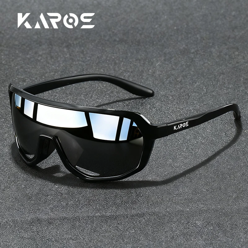 Óculos de sol esportivos polarizados KAROS com proteção UV400 antirreflexo para dirigir, ciclismo, caminhadas, atividades ao ar livre para homens e mulheres