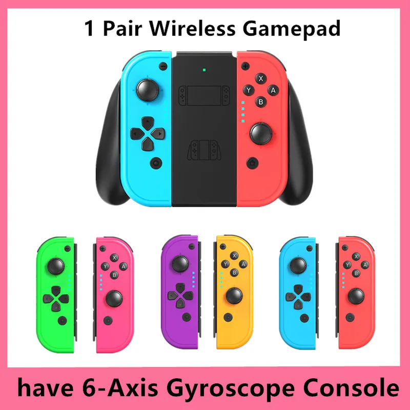 T40 T40G For Switch Wireless Gamepad NS Joy Bluetooth Controller Game Handle joypad Wake up Compatible original Sport ring