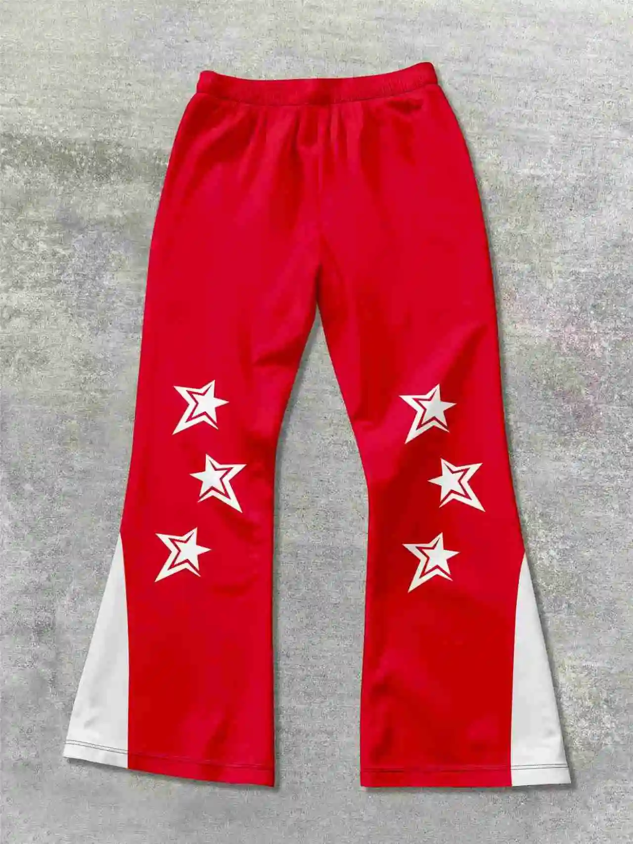 Y2k Flared Pants Men Loose 3D Print Trousers Casual Sweatpants Mid Waist Sporty Female Clothes Streetwear Hip Hop Vintage Pants - view 2