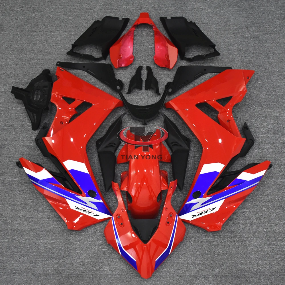 For Honda CBR650R 2023 2024 2025 Motorcycle Full Fairing Kit Red blue white latte art Bodywork Cowling ABS Injection