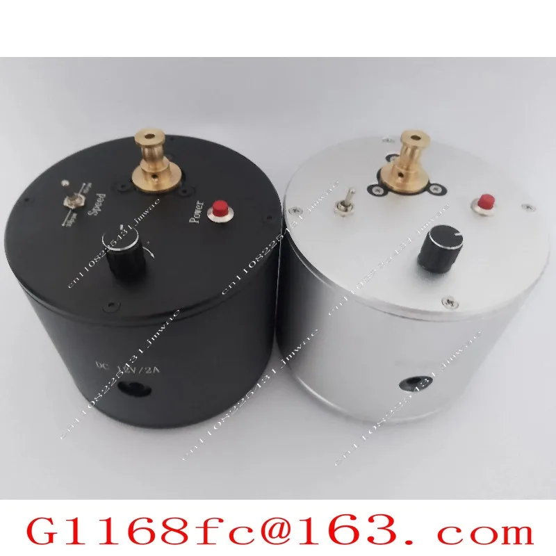 Single Chip Microcontroller Controlled Speed Regulation with Professional External Vinyl Tape Recorder Driver Motor Brushless