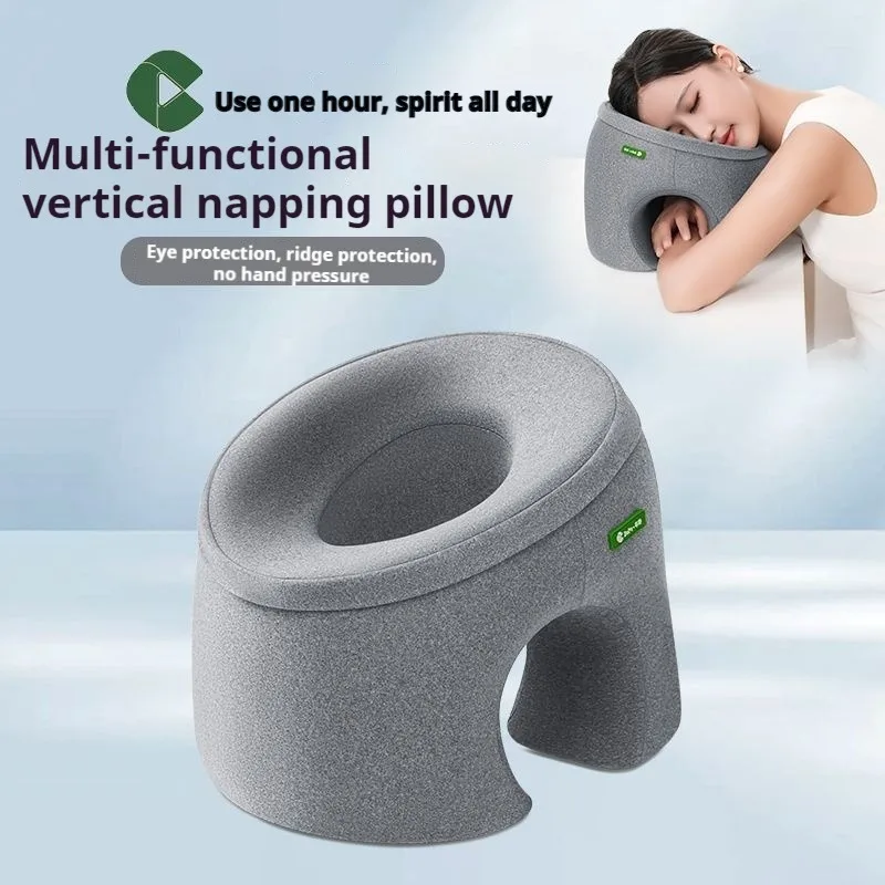 Nap Pillow for Adults Ergonomic Memory Foam Siesta Pillows for Adults Teenagers Comfortable Arm Support Pillow Soft for Desk
