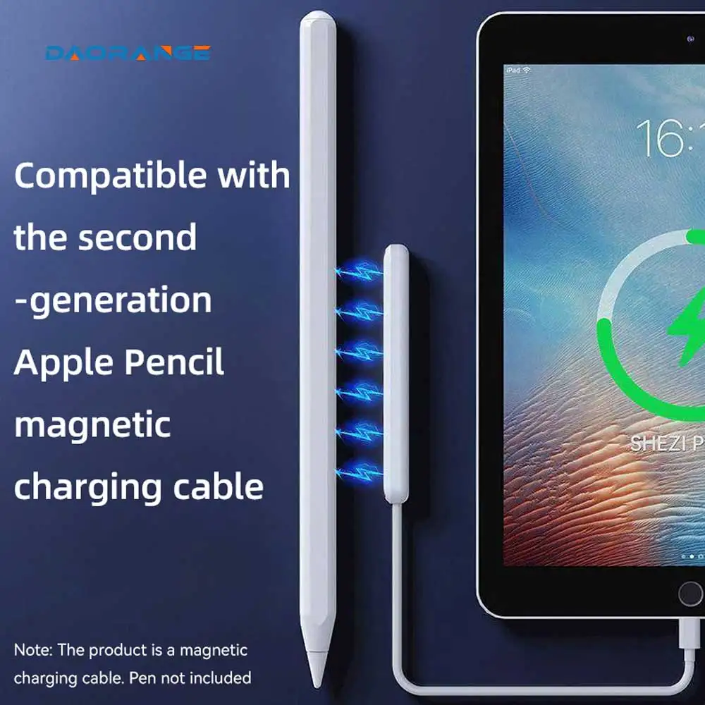 

Для Apple Pencil 2nd USB-C Stylus Pen iOS Tablet Touch Pen с дисплеем мощности для iPad 10th A16 Pro 11 Pro 12.9 Air 11 13 M2