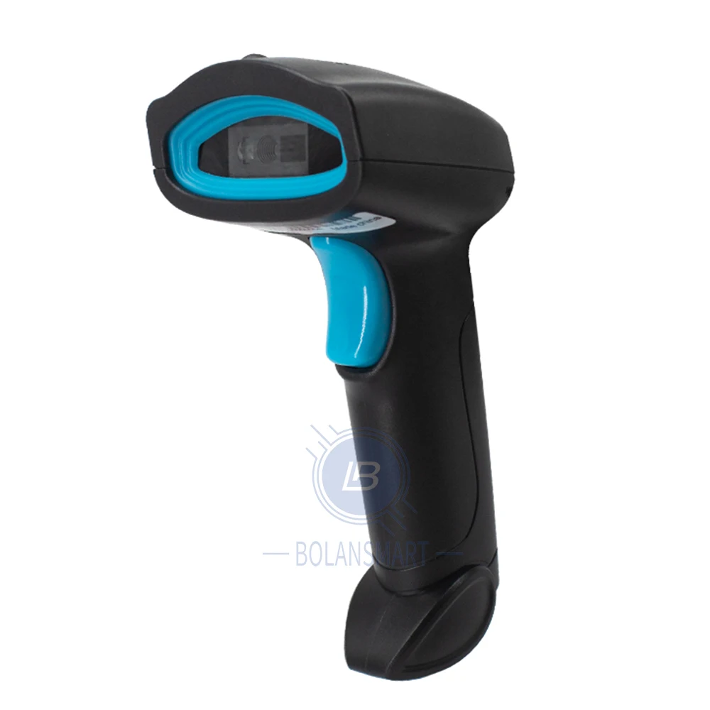 Portable Wired 2.4G Wireless 1D 2D Barcode Scanner Handheld Bluetooth PDF417 QR Bar Code Reader For Supermarkets Warehouses