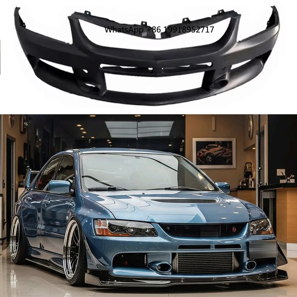 Front Lip Bumper Rear Bumper for EVO 7- 9 Bodykit Japanese Auto Part Modification Lancer Evolution 9 Car Body Kits JJ824