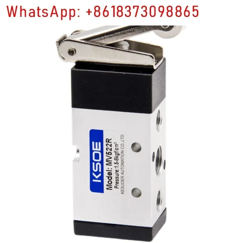 

Pneumatic two-position five-way mechanical valve MV522R
