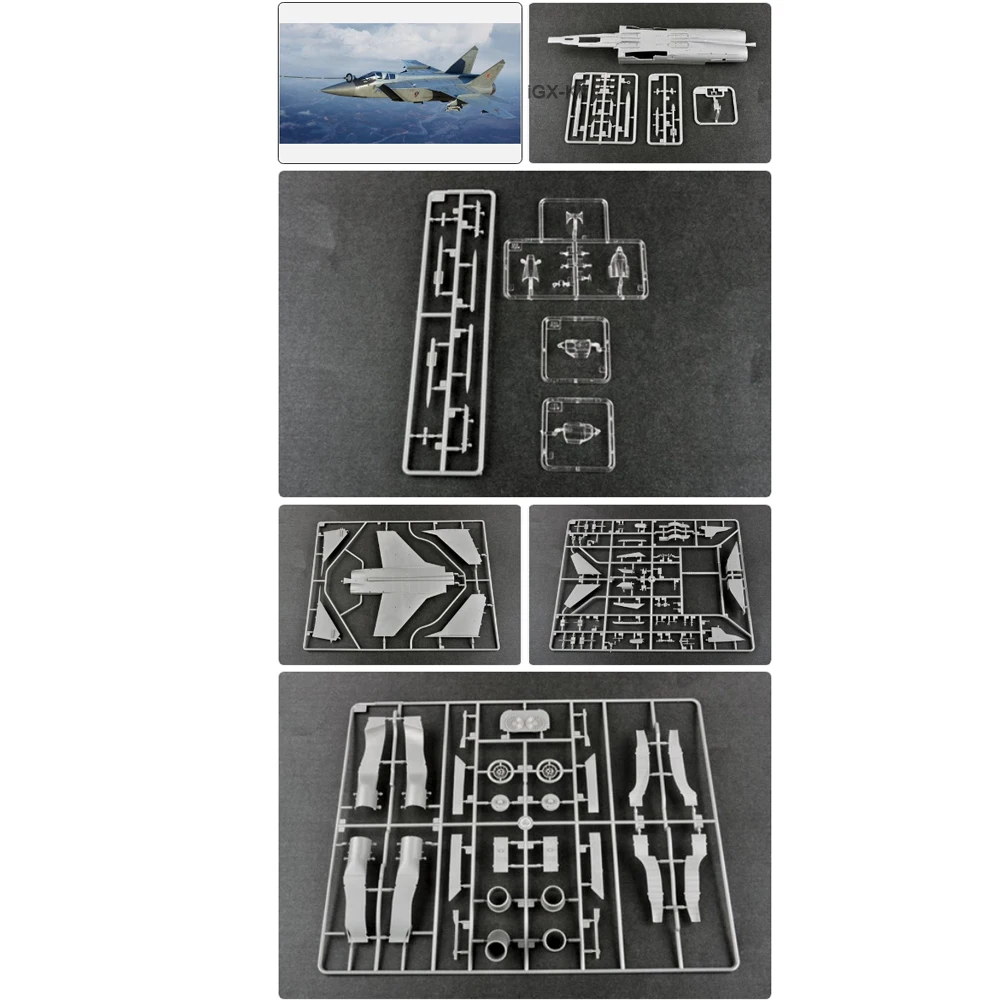 

Trumpeter 01680 Масштабная модель 1:72 Российский истребитель МиГ-31Б/БМ (Foxhound) — пластиковый сборный конструктор