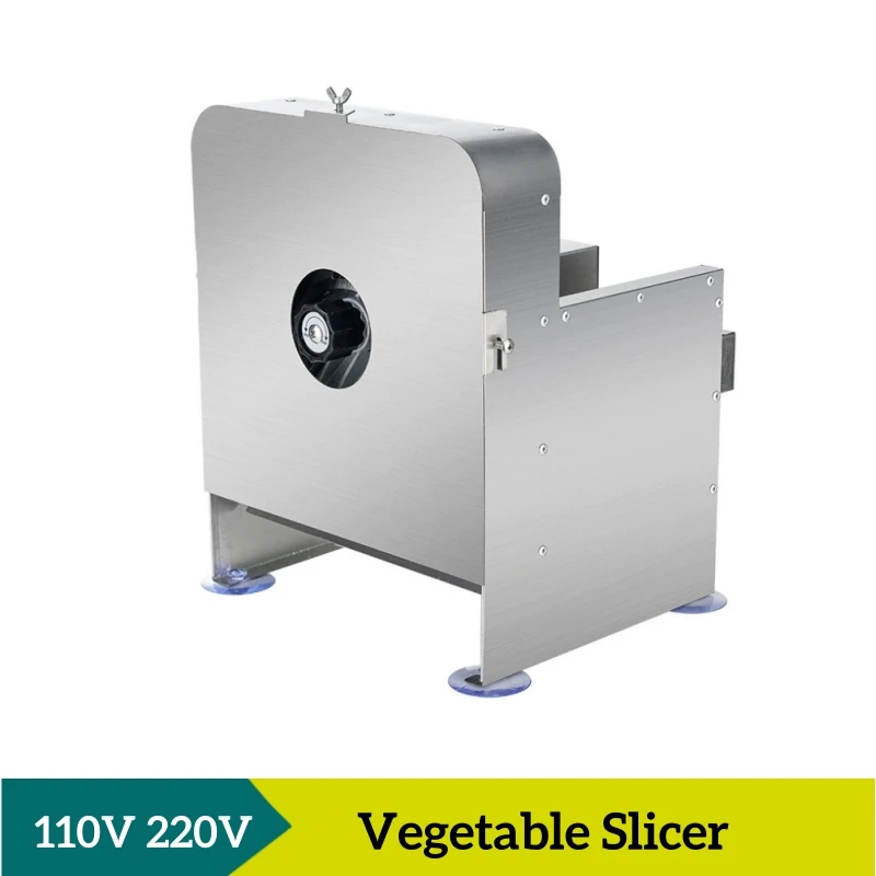 100KG/H Cucumber Slicer Potato Chips Slicer Multi-Functional Slicing Tool Fruit Vegetables Slicer For Hot Pot Restaurant Use