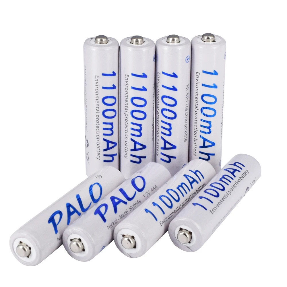 PALO 1100mAh 1.2V akumulator AAA 1.2V NI-MH AAA akumulator aaa 3A baterie do latarki zabawkowe myszki