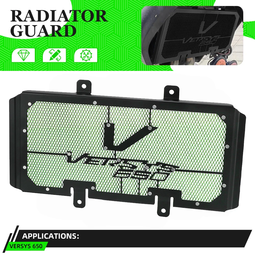

For Kawasaki Versys 650 2019 2020 2021 2022 2023 2024 Motorcycle Accessories Radiator Grill Guard Protection Grille Versys650