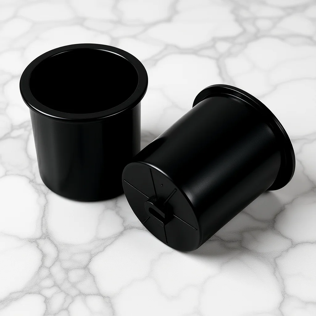 1/2개입 컵 홀더 인서트, 흘림 방지 매립형 음료 홀더, RV 보트 소파 카 테이블 교체용 플라스틱 캔 정리함