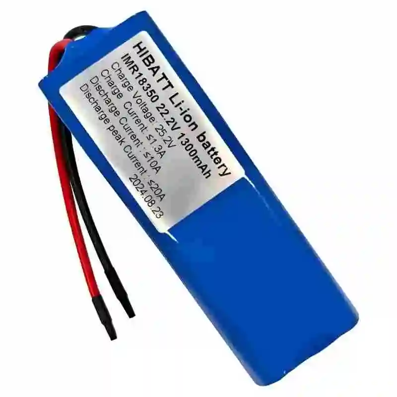 

New 22.2V 1300mAH IMR18350 Battery Water Soft Bullet Launcher Lithium Battery 18350