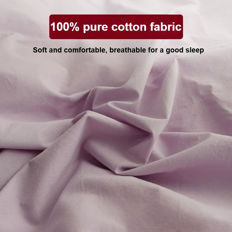 2025 New Ins Style Pure Cotton Pillowcase Pair Set 48cmx74cm Single Inner Container Cover Bedding Decorative Pillow Case Home