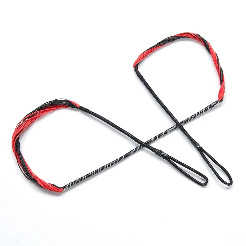 2PCS Mini Bow String 20 Strands Length 26.5 Inch Bow String Hunting Shooting Accessories