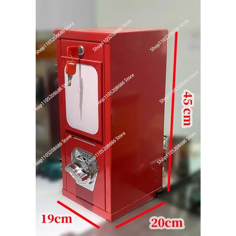 Metal card/tattoo vending machine for birthday parties and various cards