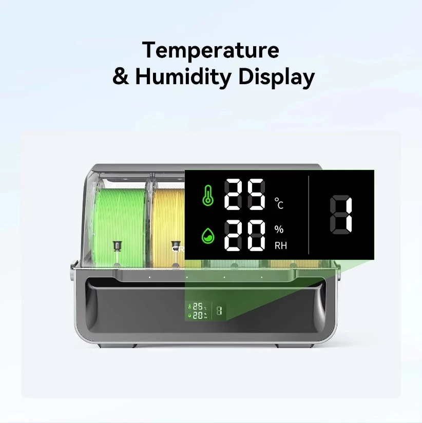 CREALITY CFS 4X Multi-Color Printing Add-On Kit Moisture-proof Filament Storage Filament System for HI K2 PLUS 3d Printer Parts