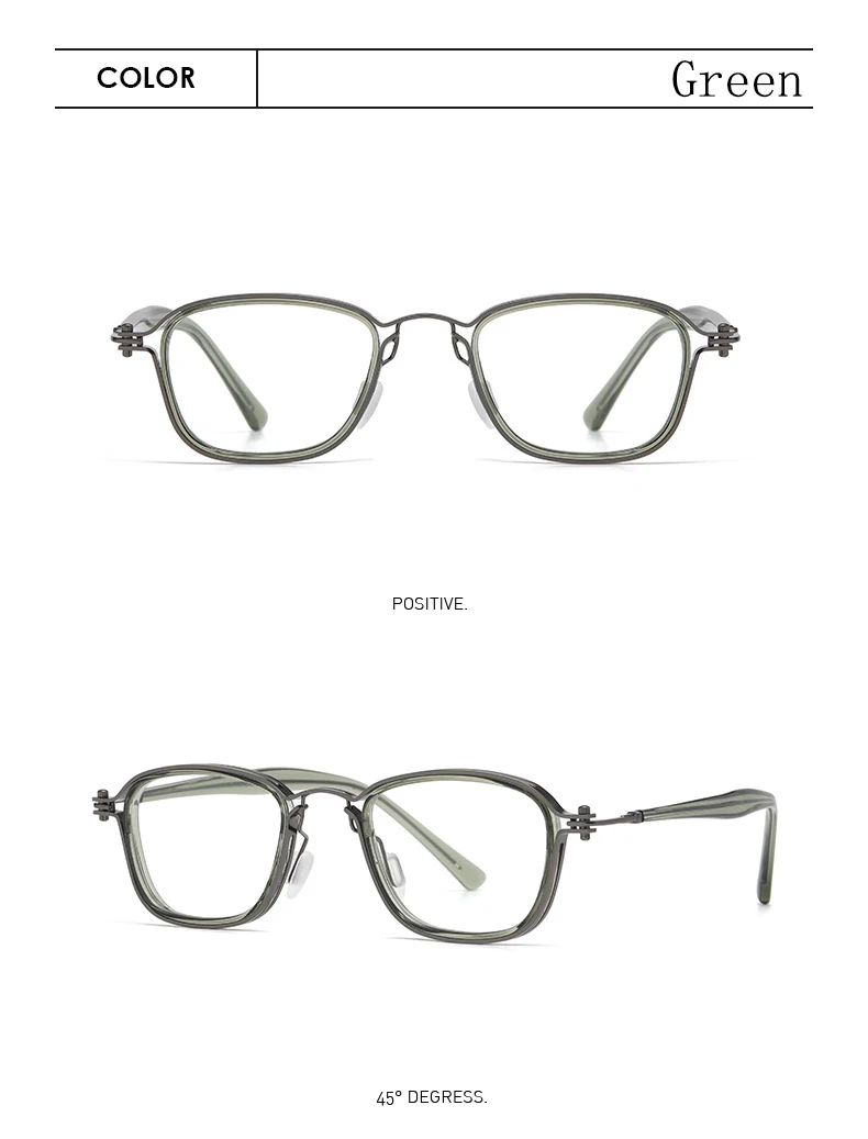 Modische Marken-Design-Retro-Brille mit photochromen Gläsern, Blaulichtfilter, für Weitsichtigkeit, Kurzsichtigkeit, Astigmatismus und Myopie – Detail 17