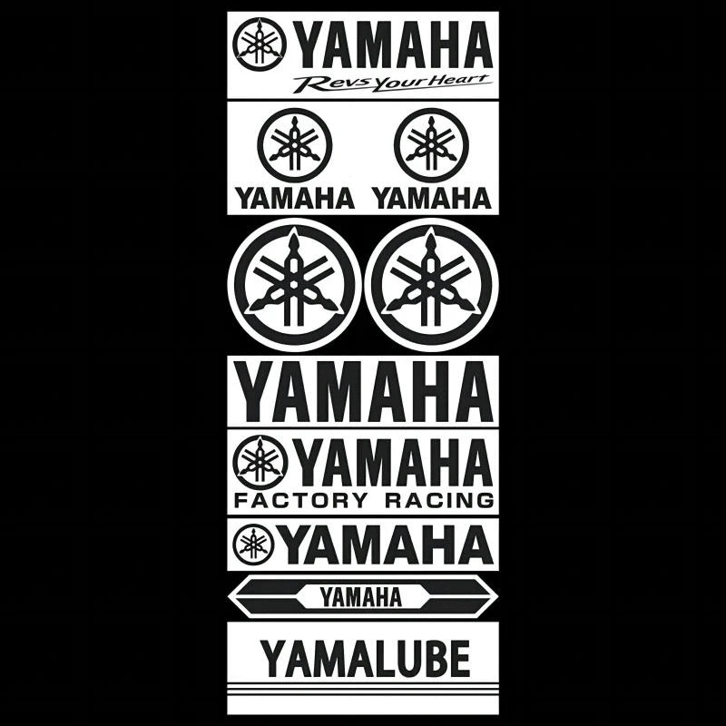 New Motorcycle Side Strip Bike Helmet Sticker Car Styling Vinyl Decal for Yamaha Motorcycle Sticker Decoration Car Sticker