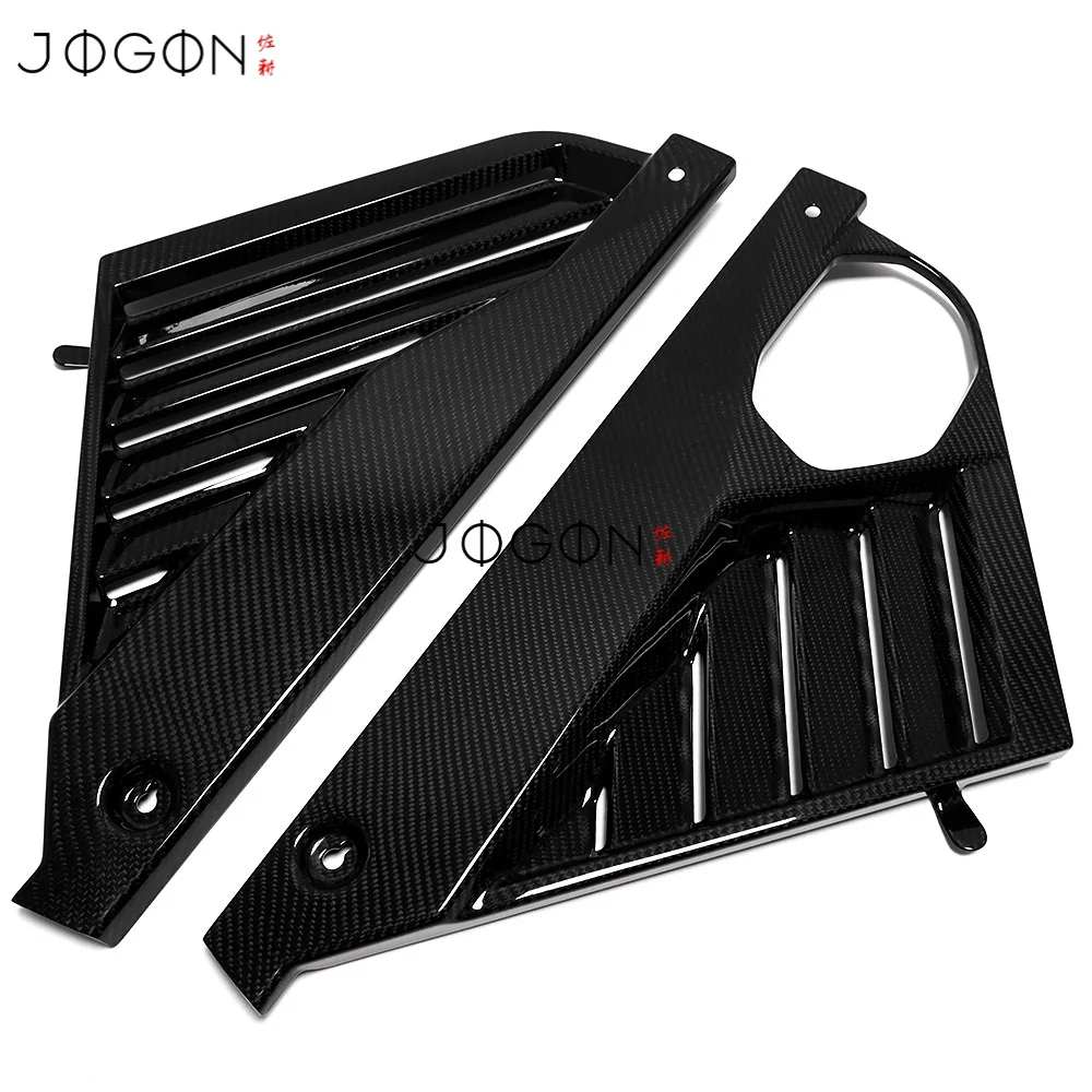 

Side Engine Bay Panel Cover for Chevrolet Corvette C8 Coupe Z51 Z06 2020 2021 2022 2023 2024 2025 Real Carbon Fiber Exterior