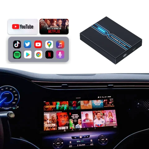 Android 13 Android 15 AI Box Carplay Portable HD Voice Control Smart Carplay AI Box