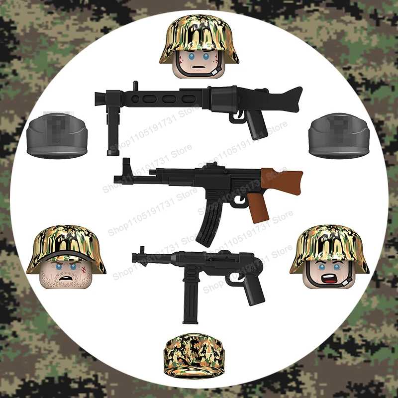 

Военные персонажи, солдаты, воины, фигурки, игрушки для детей, праздничные подарки, сценические кирпичи, аксессуары, строительные блоки, игрушки