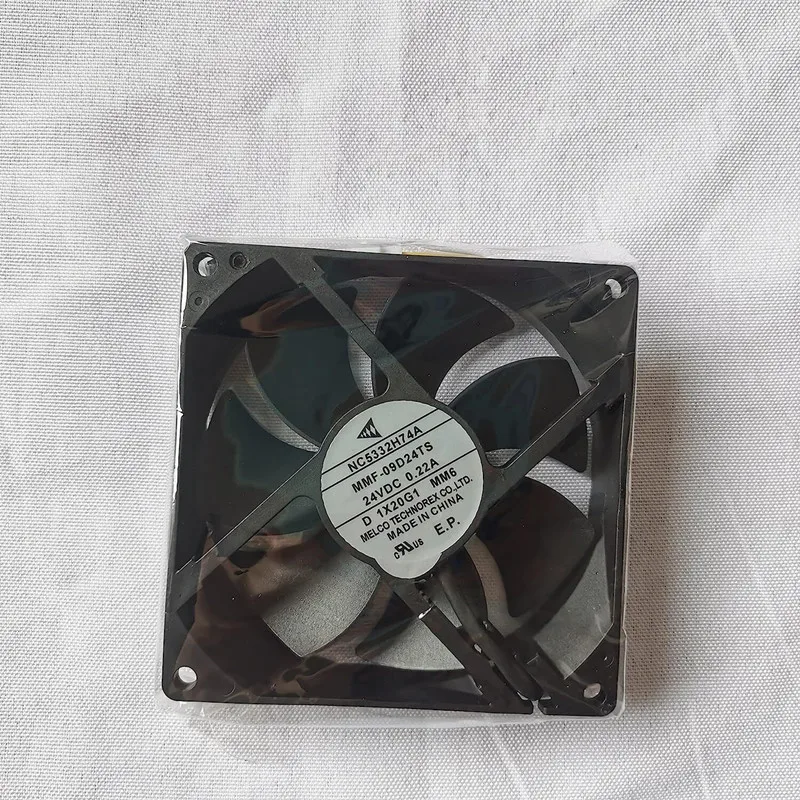 9cm Fan MELCO MMF-09D24TS MM6 24V 0.22A 3wire Fan 909025mm 9025 fan 24v fan 9025 fan