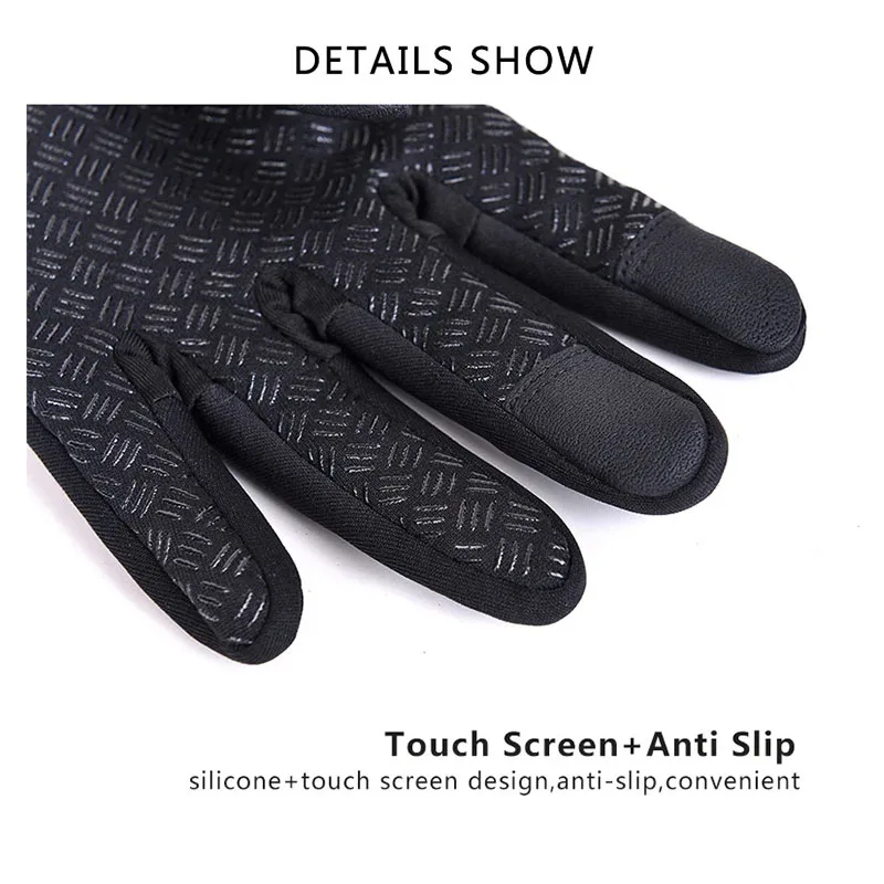 Xiaomi Touchscreen Gloves Winter Thermal Warm Unisex Cycling Bicycle Ski Gloves Outdoor Camping Motorcycle Sports Full Finger