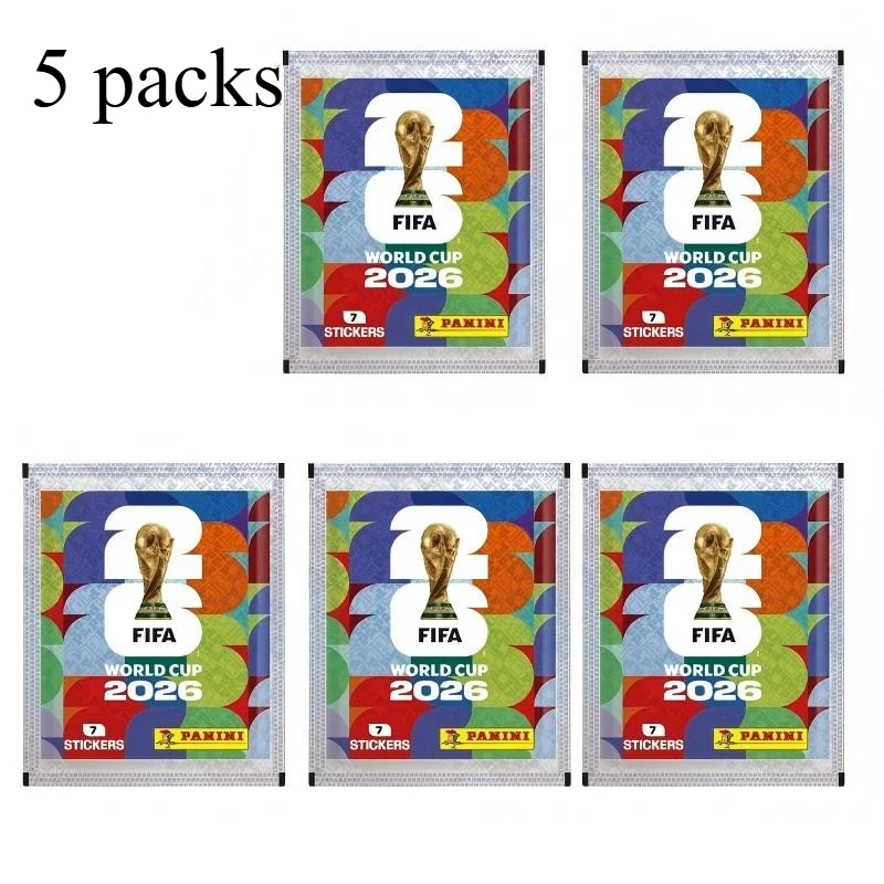 2026 Genuine Panini Official FIFA World Cup Soccer Card Sticker Pack & Album Limited Edition Collection Soccer Memorabilia Set. view 6