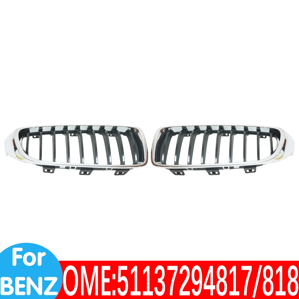 

5113 7294 817 5113 7294 818 F34 440i 420dx 435ix 428i car Radiator grille Grill base Grills middle net Accessories For BMW