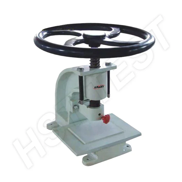 HST5010 Manual Rubber Dumb Bell Die Cutter Tensile Sample Marking Machine