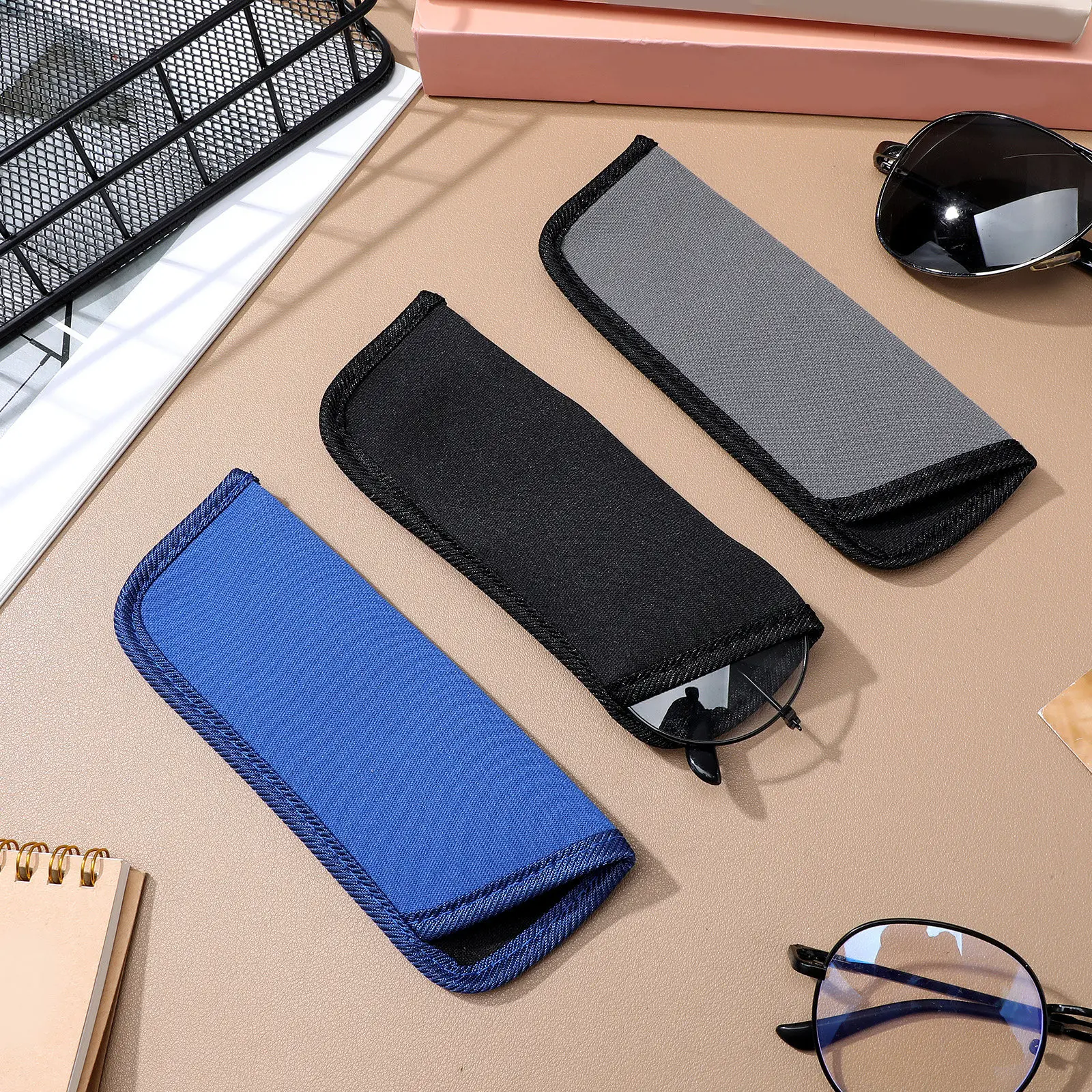 3 Pcs Eyeglasses Bags Eye Glass Holder Eyeglass Pouches For 