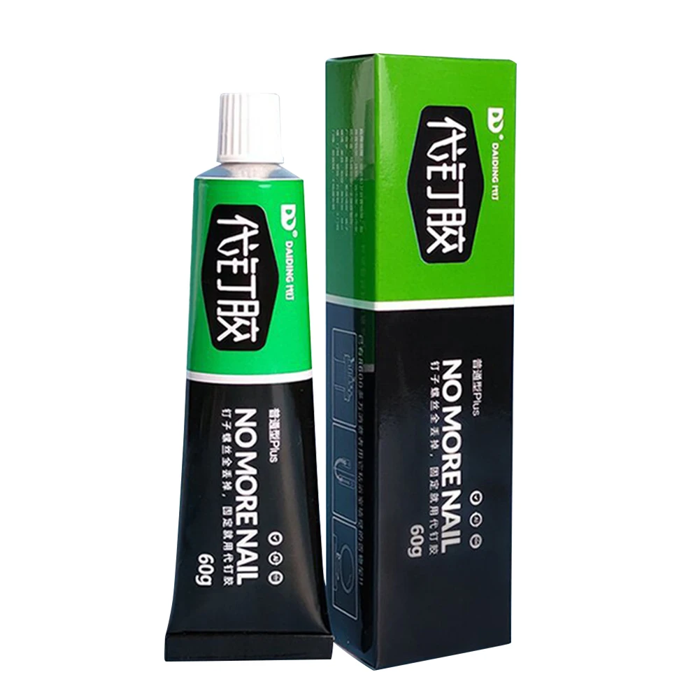 30g/60g Nail Free Adhesive Universal All-Purpose Glue Ultra-Strong Glue Quick-Drying For Stationery Glass Metal Ceramic